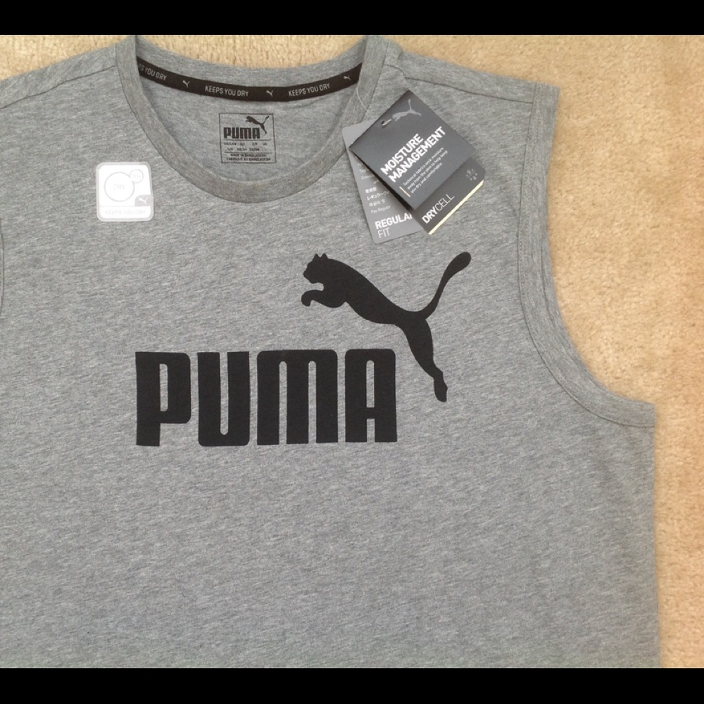 NWT Puma Men's Sleeveless Tee.